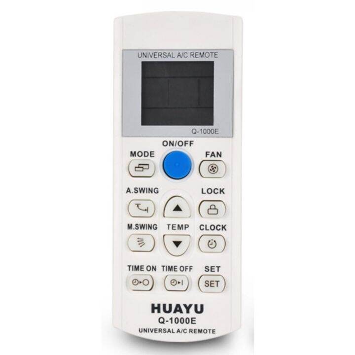 Huayu Q-1000E Universal Aircon Remote Control | Lazada PH