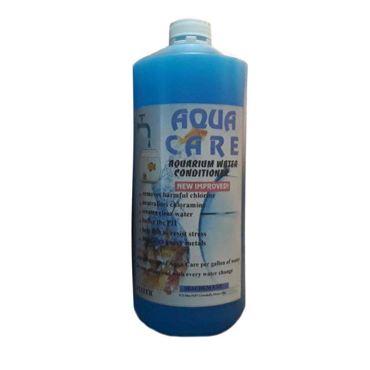 Aqua Care Aquarium Water Conditioner (1 Liter) also for Koi Pond
