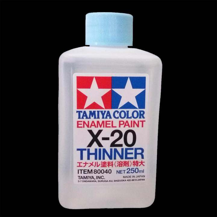Tamiya Color Enamel Paint X20 Thinner 250ml Lazada PH