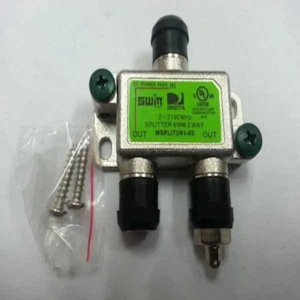 Directv Msplit2R103 Approved 2Way Wide Band Swm Splitter Lazada PH