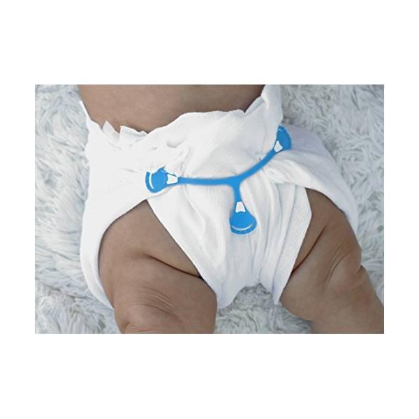 Neutral 5 pack Snappi Cloth Diaper Clips