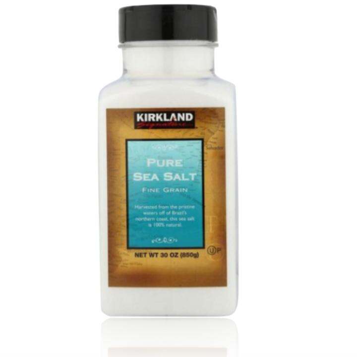 Kirkland Signature Pure Sea Salt, 850g Lazada PH