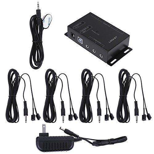 LOOVET IR Infrared Remote Control Repeater Extender Kit To Control Up