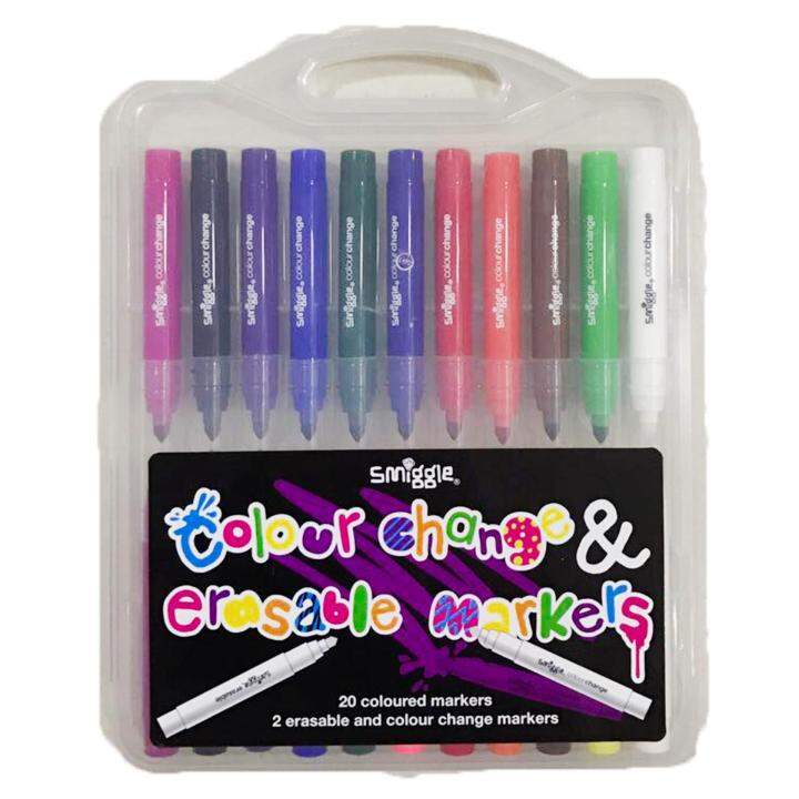 smiggle.erase me colour marker pack x20 Lazada PH