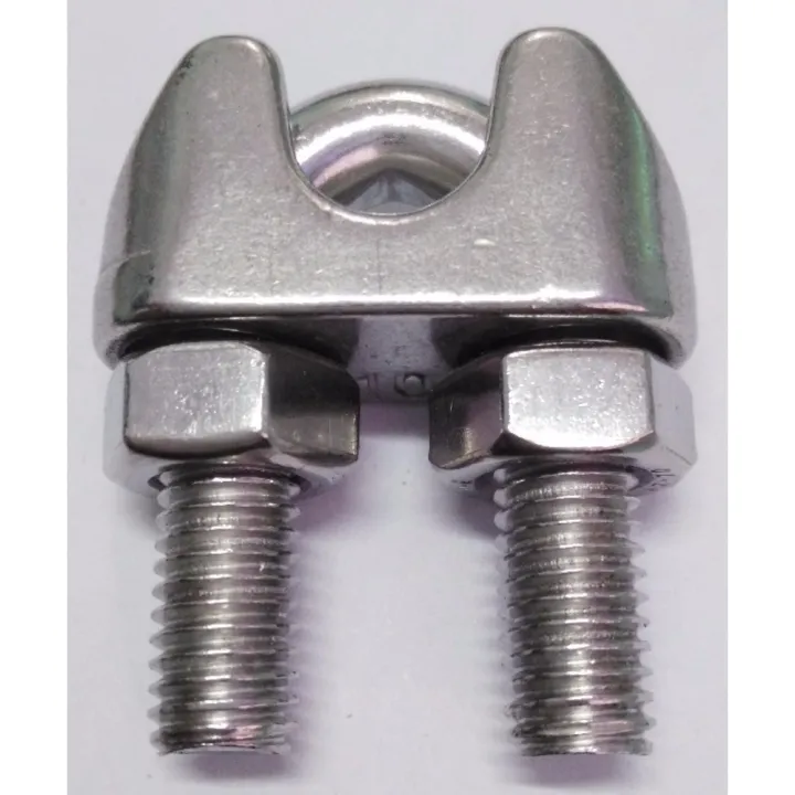 STAINLESS STEEL CABLE CLIP 10mm (3/8) Lazada PH
