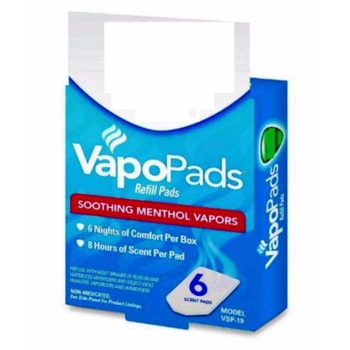 USA VSP19 VapoPads 6Piece Refill Pads Lazada PH