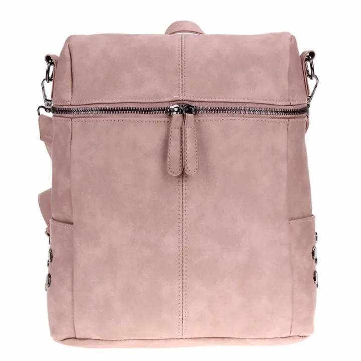 Multiuse Vintage Leather SatchelBackpack Lazada PH