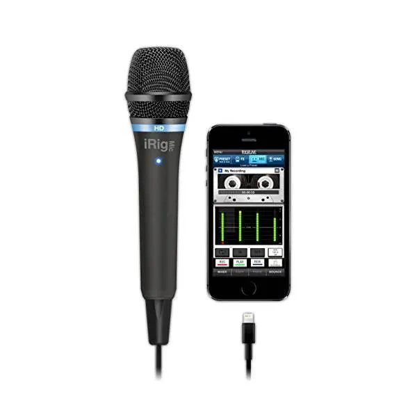Ik Multimedia Irig Mic Hd HighDefinition Handheld Microphone For