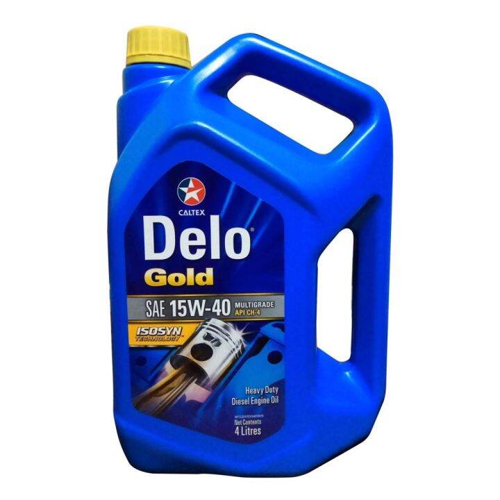 Caltex Delo Gold Multigrade Diesel Engine Oil SAE 15W40 4L ( 1 gallon