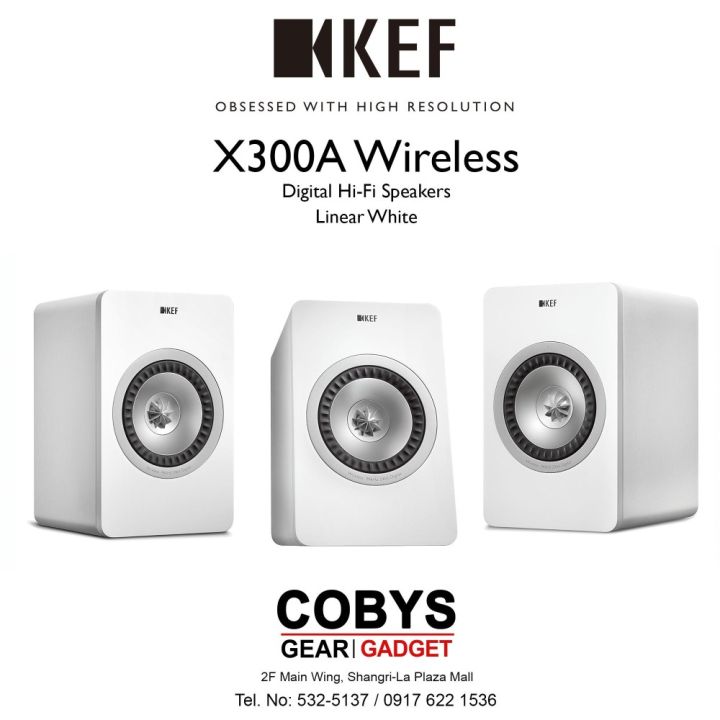 割引注文 KEF X300A Wireless 家電・スマホ・カメラ | boutiquejo.com