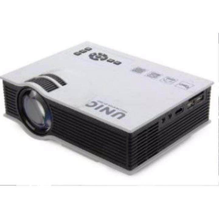 UC40 LCD Projector With LED Lamp Portable Projector 800 Lumens Lazada PH