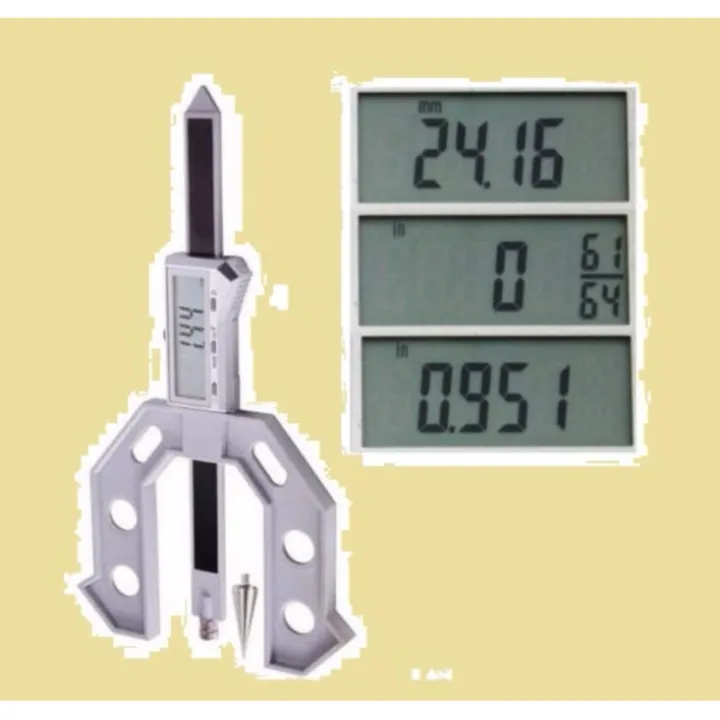 Igaging Digital Depth Height Thickness Gauge for Welders Woodworkers