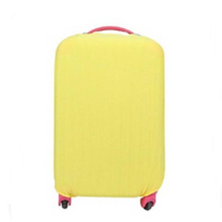 LALANG Solid Elasticity Luggage Protective Suitcase Covers L (Yellow