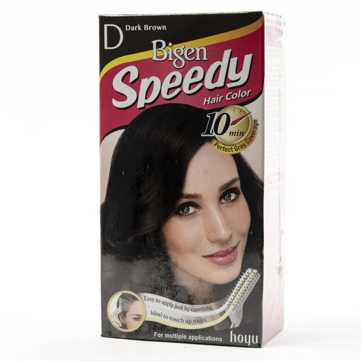 Bigen Speedy Hair Color Dark Brown Lazada Ph 2495