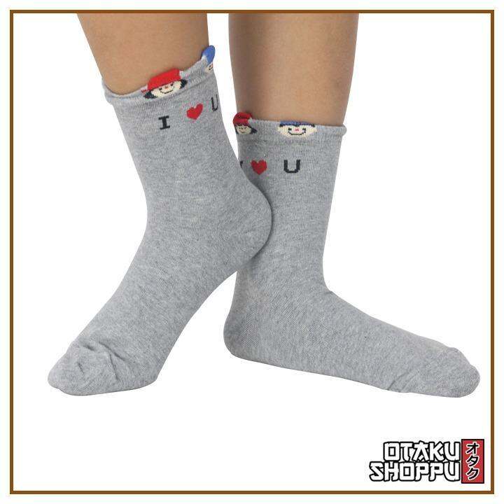 Otaku Shoppu Iconic Cute Boy and Girl Socks Lazada PH