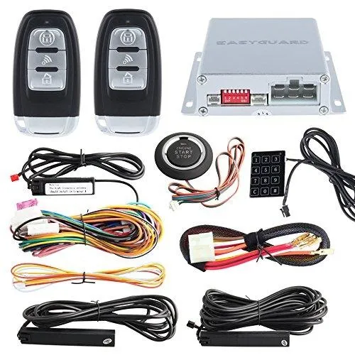 Easyguard Ec002 Smart Key Rfid Pke Car Alarm System Passive