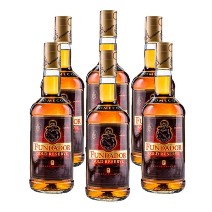 Fundador Gold Reserve Brandy 6 Pack (700ml per Bottle) Lazada PH