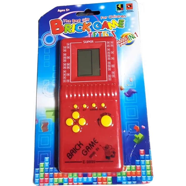 Classic Tetris Hand Held Children's Educational Electronic Toy 9999-in-1  Brick Game (Assorted Color) | Lazada PH