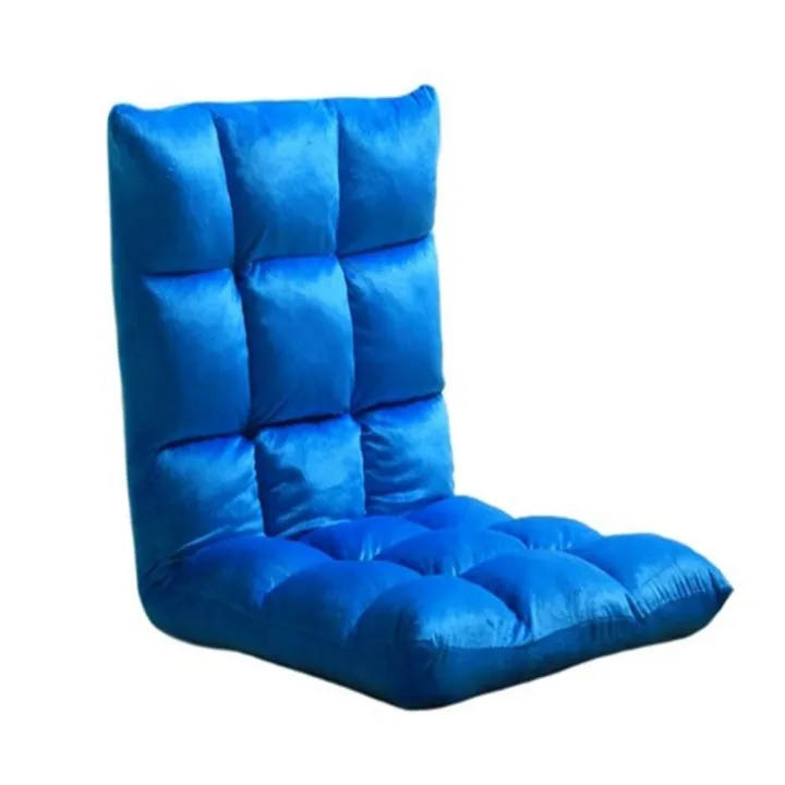 Japanesestyle Folding Lazy Sofa Bed (Blue) Lazada PH