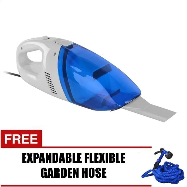 KMK Quality Portable Vacuum Car Cleaner (Blue) with Free Expandable