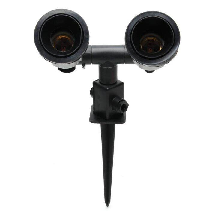 Kengo 3022 Single Spike Type Garden Lamp Holder (Black) Lazada PH