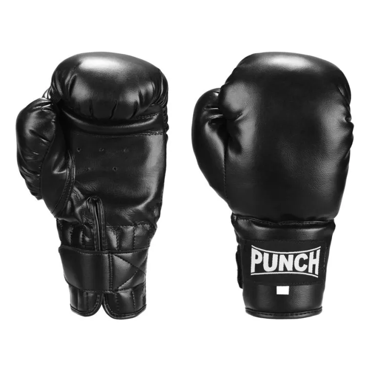 Punch Boxing Gloves 14oz Black Lazada PH