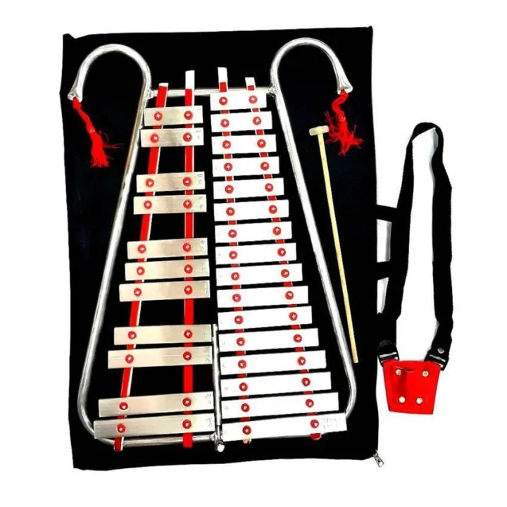 Lyre Xylophone (Silver) small Lazada PH