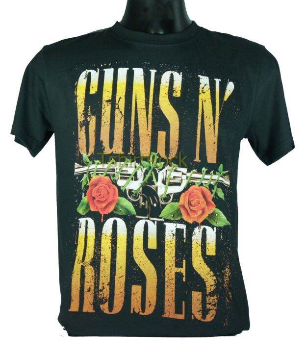 เสื้อวง-guns-n-roses-เสื้อยืดวงดนตรีร็อค-เสื้อร็อค-gun660-ส่งจากไทย