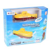 เรือบังคับ เรือบังคับวิทยุ  Tourism Submarine 3311 เรือดำน้ำบังคับวิทยุ (สีเหลือง)