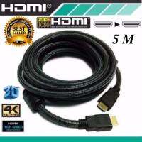 สาย HDMI เวอร์ชั่น v1.4 รองรับ  3D HIGH SPEED ใช้ได้กับ โทรทัศน์ คอมพิวเตอร์ และ อุปกรณ์ทุกอย่างที่มีช่อง HDMI CABLE V1.4 - 5 เมตร