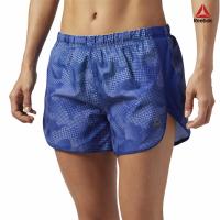 Reebok Womens Running Essentials Printed Short 4", Lilac Shadow กางเกงวิ่ง