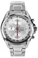 Seiko  Chronograph Titanium Mens Watch Silver Stainless Steel Strap รุ่น SNDE57P1