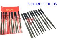 Needle Files ตะไบช่างทอง พร้อมด้าม 10 ตัวชุด ขนาด 3มมx140มม (1 อัน)