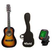 Acoustic Guitar กีตาร์โปร่ง 30นิ้ว (สีSB) + แถมกระเป๋า + แถมเครื่องตั้งสาย AT-101