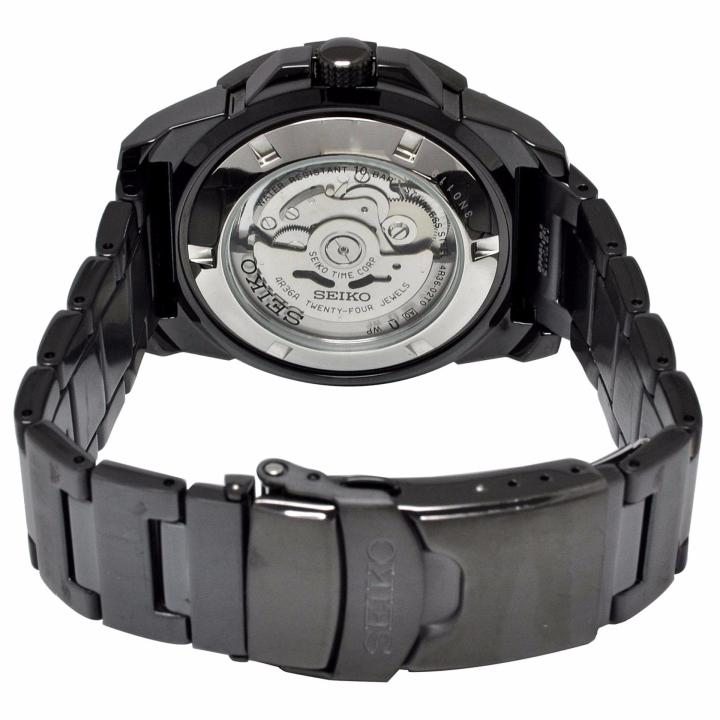 seikoนาฬิกาผู้ชายmini-monster-srp489k1-black-black