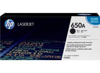 HP 650A Black LaserJet Toner (CE270A)