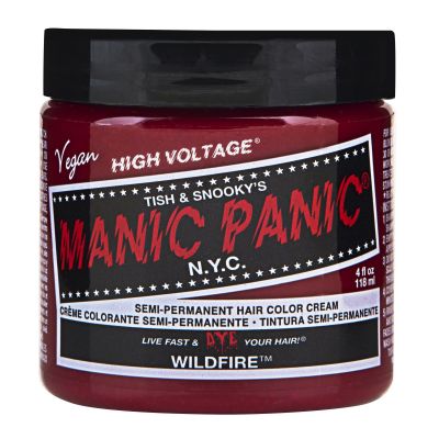 MANIC PANIC - CLASSIC CREAM SEMI PERMANENT HAIR COLOR CREAM 118 ml (1 Jar) (WILDFIRE)