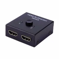 2 พอร์ต HDMI Bi - Directional 2x1 หรือ 1x2 ตัวเลือก Splitter 3D 1.4 โวลต์ - INTL