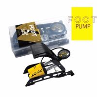 WINN Foot Pump สูบเท้าเหยียบกระบอกคู่มีเกจ์