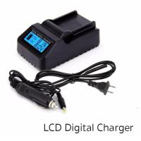 BN-VG107e, BN-VG114e, BN-VG121e LCD Digital LCD Camera Charger For JVC BN-VG107e, BN-VG114e, BN-VG121e แท่นชาร์จแบตกล้องมีจอ LCD แสดงสถานะ