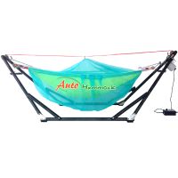 Auto Hammock เปลไกวเด็กอ่อนอัตโนมัติสไตล์เปลญวนกับผ้ามุ้ง (โทนสีฟ้า)