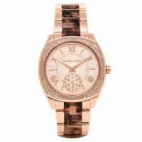 นาฬิกาข้อมือผู้หญิง Michael Kors Bryn Rose Gold-Tone Dial Two Tone Ladies Watch MK6276