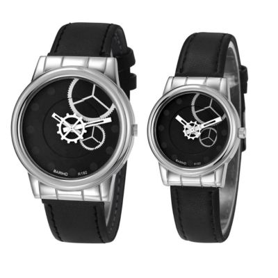 [ราคาพิเศษโละสตอก!คละสีส่ง]BARIHO นาฬิกาคู่รัก (ราคาตามป้ายคือ 1 คู่ มีสองชิ้น )  กันน้ำ (แถมกล่องสวยหรู) รุ่น R192