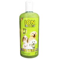 Ion แชมพูสมุนไพร สำหรับสุนัข ขนยาว ปลอดภัย จากธรรมชาติ100% 500มล. (1 ขวด) Ion 100% Natural An-ti Tick and Flea Herbal Long Haired Dog Shampoo 500ml (1 bottle)