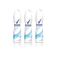 Rexona เรโซนา คอตตอน สเปรย์ 150 มล.สเปรย์ระงับกลิ่นกาย#สีฟ้า(แพ็ค3ชิ้น)