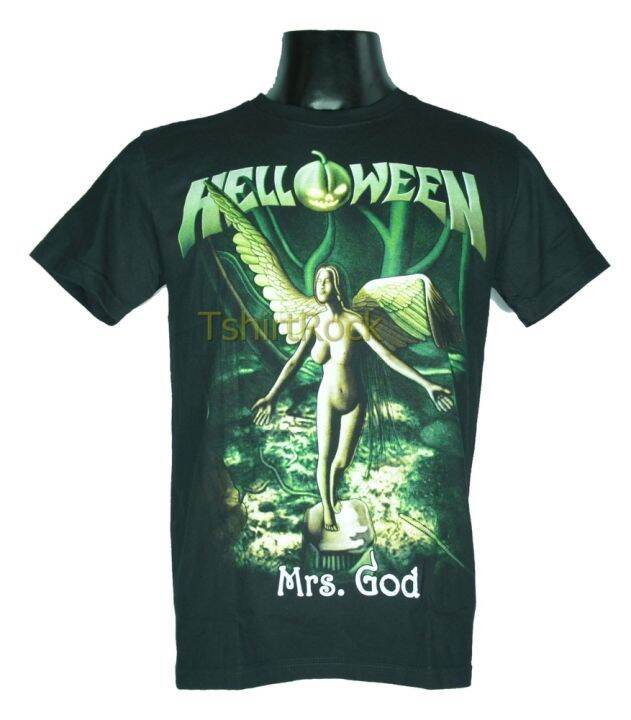 เสื้อวง-helloween-เสื้อยืดวงดนตรีร็อค-เมทัล-เสื้อร็อค-hln964-ส่งจากไทย