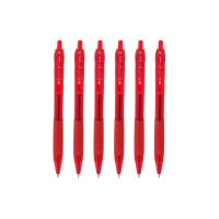 UD PENS ปากกาเจล Smooth SGN-105 (0.5) - Red จำนวน 6 ด้าม