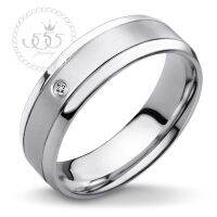 555jewelry แหวน รุ่น MNC-R634-A (Steel)แหวนผู้หญิง แหวนคู่ แหวนคู่รัก เครื่องประดับ แหวนแฟชั่น(R32)