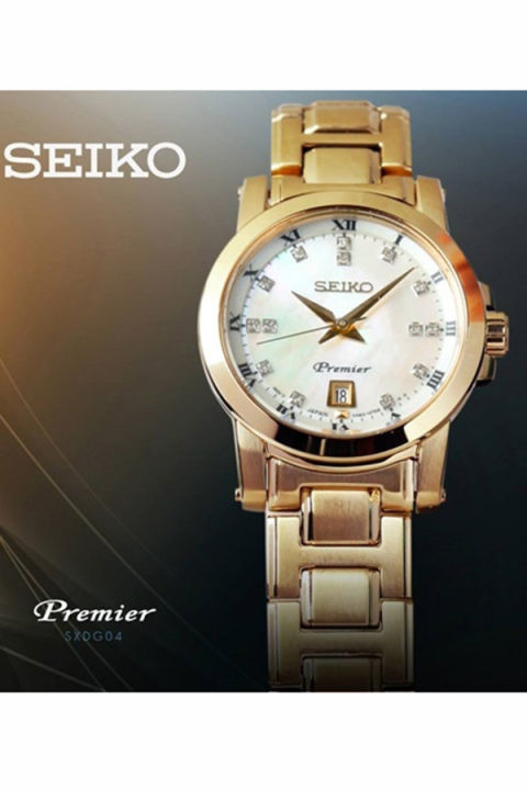 seiko-premier-diamond-นาฬิกาข้อมือผู้หญิง-สายแสตนเลส-รุ่น-sxdg04p1-สีทอง-สีมุก