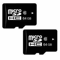 Micro SD MD-64GB Class 10 จัดเก็บไฟล์งานได้จุใจ (2ชิ้น)